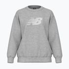 Tricou pentru femei New Balance Sport Fleece Logo Crew atletic gri