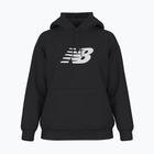 Femeii New Balance Fleece Hoodie negru