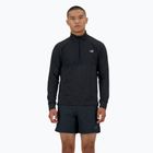 Longsleeve de alergare pentru bărbați New Balance Athletics Heat Grid 1/2 Zip black