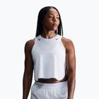 Tricou de alergare pentru femei Nike AeroSwift Dri-Fit ADV Cropped Tank Top off white/black