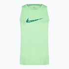 Tank top de alergare pentru femei Nike One Graphic Tank vapor green/bicoastal