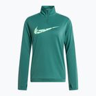 Bluză de alergare pentru femei Nike Swoosh Dri-FIT 1/4-Zip Mid bicoastal/vapor green