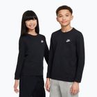 Longsleeve pentru copii Nike Sportswear black