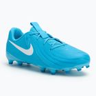 Încălțăminte de fotbal pentru copii Nike Phantom GX II Academy FG/MG Junior blue fury/white