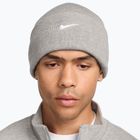 Căciulă de iarnă Nike Peak Swoosh Beanie dark grey heather/white