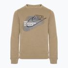 Bluză pentru copii Nike Sportswear Standard Issue Crew-Neck khaki