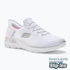 Încălțăminte pentru femei SKECHERS Summits Diamond Dream white/silver