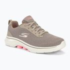 Încălțăminte pentru femei SKECHERS Go Walk 7 Clear Path taupe/pink