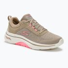 Încălțăminte pentru femei SKECHERS Go Walk Arch Fit 2.0 Balin taupe/multi