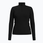 Bluza termică pentru femei Smartwool Classic Thermal Merino Base Layer 1/4 Zip Boxed negru