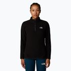 Hanorac pentru femei The North Face 100 Glacier 1/4 Zip black/npf