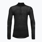Bluză termoactivă pentru bărbați Smartwool Intraknit Thermal Merino Base Layer 1/4 Zip black/white
