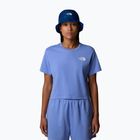 Tricou pentru femei The North Face Simple Dome Cropped Slim Tee virtual blue