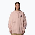 Hanorac The North Face Mountain Cleanup Over Hoodie pink moss