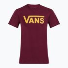 Tricou pentru bărbați Vans Mn Vans Classic burgundy/spicy mustard