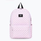 Rucsac de oraș pentru copii Vans Old Skool Grom Check 18 l coral blush