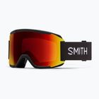 Ochleari de schi Smith Squad black/chromapop pro photochromic red mirror