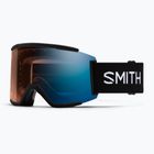 Smith Squad XL negru/chromapop pro fotocromic albastru oglindă ochelari de schi