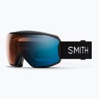 Ochelari de schi  Smith Moment black/chromapop pro photochromic blue mirror