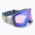 Ochleari de schi Smith Blazer granite blue/blue sensor mirror