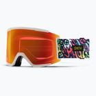 Ochelari de schi  Smith Squad XL artist series tallboy/red mirror/storm yellow flash