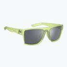 Ochelari de soare pentru bărbați Under Armour Launch 2/G S3 green crystal/silver mirror