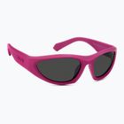 Ochelari de soare Polaroid PLD 2165/S matte fuchsia/grey polarized