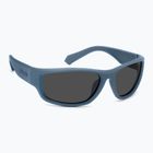 Ochelari de soare polarizați pentru bărbați Polaroid PLD 2166/S mat albastru/gri