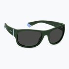 Ochelari de soare polarizați pentru copii Polaroid PLD 8064/S verde/gri