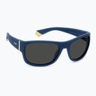 Ochelari de soare polarizați pentru copii Polaroid PLD 8064/S albastru/gri