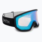 Ochleari de schi Smith Transfer black/blue sensor mirror