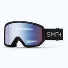 Ochleari de schi Smith Transfer black/blue sensor mirror