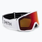 Ochleari de schi Smith Tribute white/red sol-x mirror