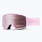 Ochelari de schi Smith Tribute S2 pink frost/ignitor mirror antifog