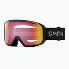 Ochelari de schi Smith Blazer S1-S2 black/photochromic red sensor mirror