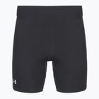 Colanți de alergare pentru bărbați Under Armour Launch Half Tights black/black/metallic silver