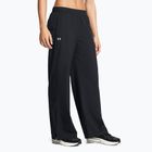 Pantaloni pentru femei Under Armour Rival Wide Leg black / white