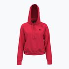 Hanorac pentru femei  Under Armour Pro Fleece Hoodie racer red/black