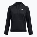 Hanorac fleece pentru femei Under Armour UA Armour alb/negru