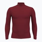 Longsleeve pentru bărbați Under Armour Elite Mock CG cardinal/metallic silver