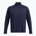 Bluză pentru bărbați Under Armour Tech Textured 1/2 Zip midnight navy/black