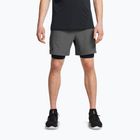 Pantaloni scurți de antrenament pentru bărbați Under Armour Vanish Woven 2In1 Sts castlerock/black/black