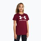 Tricou cu logo Rival pentru femei Under Armour cardinal/alb