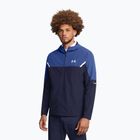 Geacă de antrenament pentru bărbați Under Armour Vanish Woven Utility midnight navy/tech blue/reflective