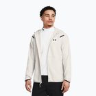 Bluză pentru bărbați Under Armour Unstoppable Fleece Full Zip HD Summit White/Black