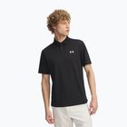 Tricou polo pentru bărbați  Under Armour Tee To Green Pique Polo black/white