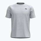 Tricou de antrenament pentru bărbați Under Armour Tech Textured distant gray/black