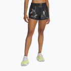 Pantaloni scurți de alergare pentru femei Under Armour Fly By 3" Printed black / reflective