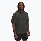 Bluză pentru bărbați  Under Armour Project Rock SS Terry Hoody baroque green / baroque green