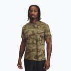 Tricou de antrenament bărbați Under Armour Project Rock Iso Chill SS bayou/timberwolf taupe/baroque green